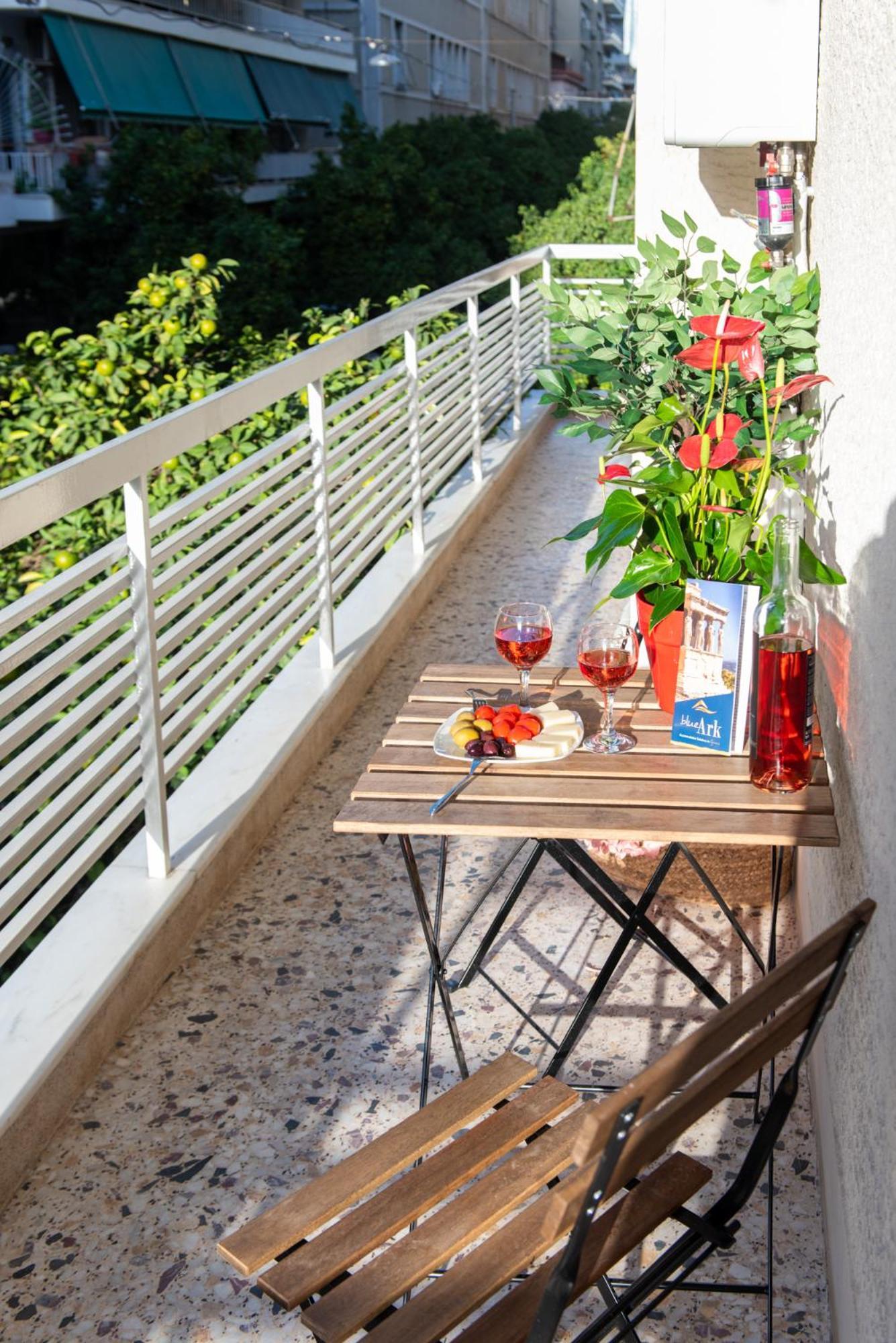 Blue Ark Acropolis Compass Apartman Athén Kültér fotó